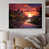 White Floater Framed