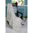 Deep Ombre Striped Handmade Woven Throw Blanket with Fringe-1634629601