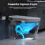 Smart Heated Seat Bidet With Ambient Light,Auto Lid,Warm Air Dryer, LED Display, Night Light