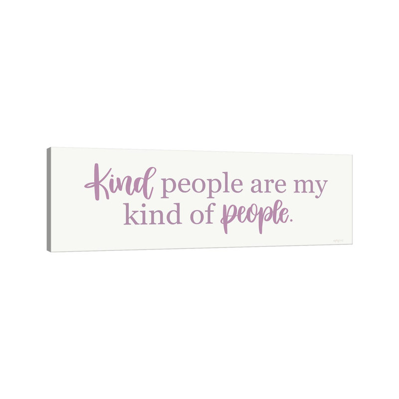 Kind People by Imperfect Dust - Wrapped Canvas Panoramic Gallery-Wrapped Canvas Giclée, 121.92 cm H x 40.64 cm W x 1.91 cm D