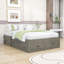Lit plateforme en bois avec 6 tiroirs de rangement-115294135-115294136