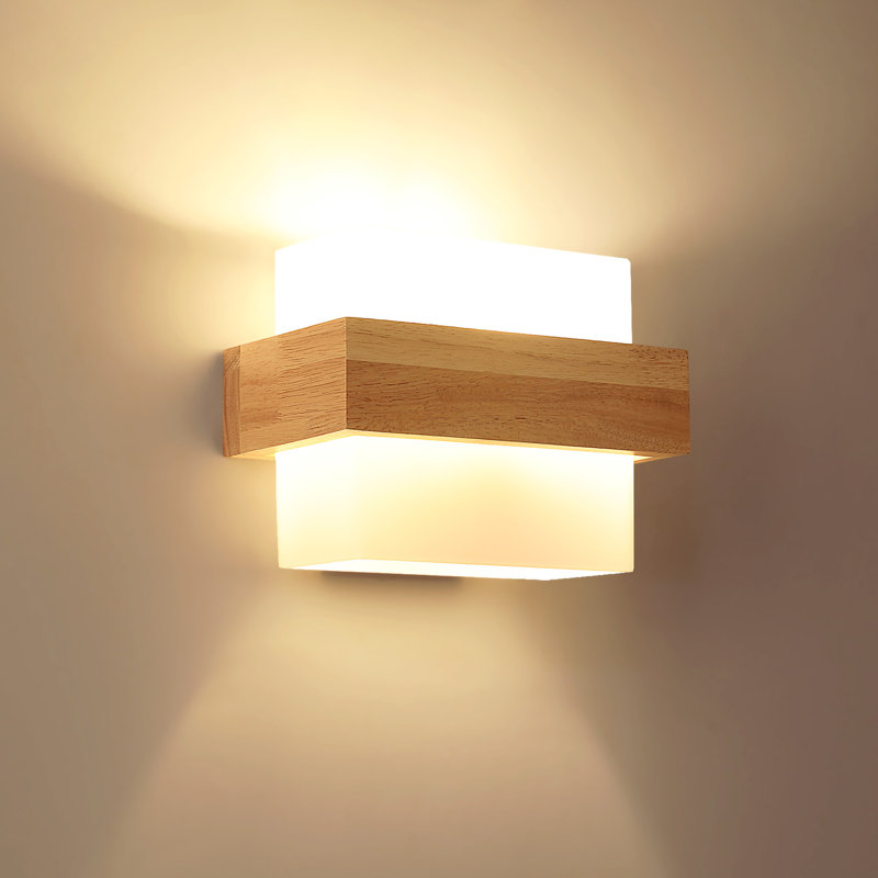 Glass Recessed Wall Light