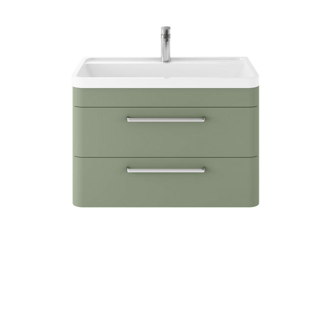 Solar 800mm Wall Hung Single Vanity