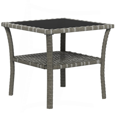 Table d'appoint en rotin