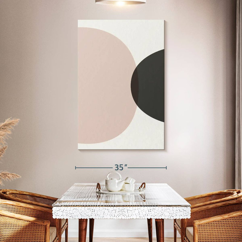 Avery Minimalist Circles V, 36" H x 24" W