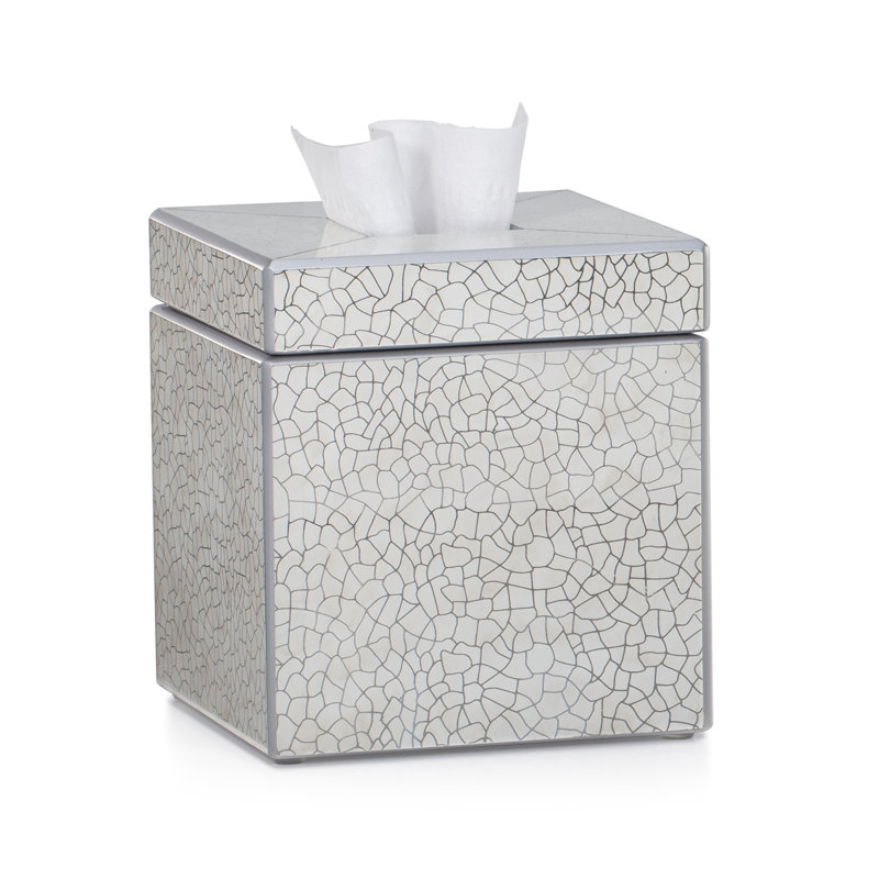 Mirabella Silver Tissue Cover