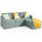 Upholstered L-Shaped Sectional Reversible-132821701