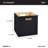 Decorative 6 Cube Bookcase With Fabric Bins-109218853