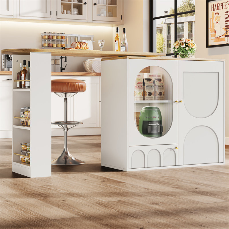 Wood Kitchen Cart