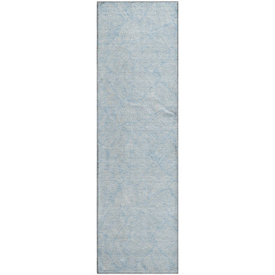 Premium Machine Washable Prisco Sky Rug