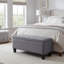 Pearl Upholstered Ottoman Storage Bench-113911365