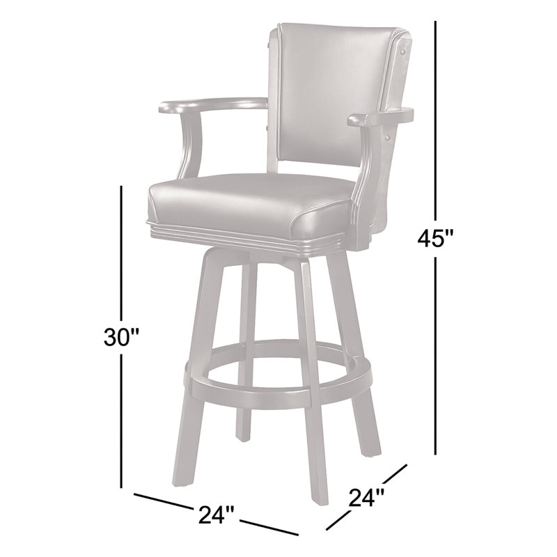Tabouret de bar Millender, Noir