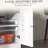 Sideboard, Buffet Cabinet With 2 Drawers, 2Storage Cabinets, 4 Barn-Style Doors