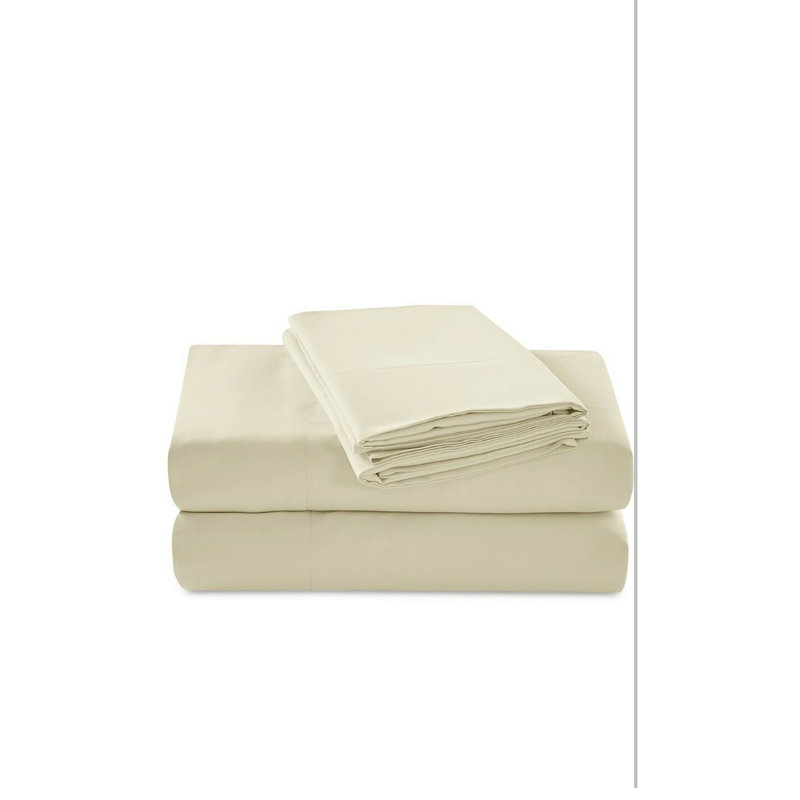 Ensemble d'édredon 4 pièces en microfibre blanche