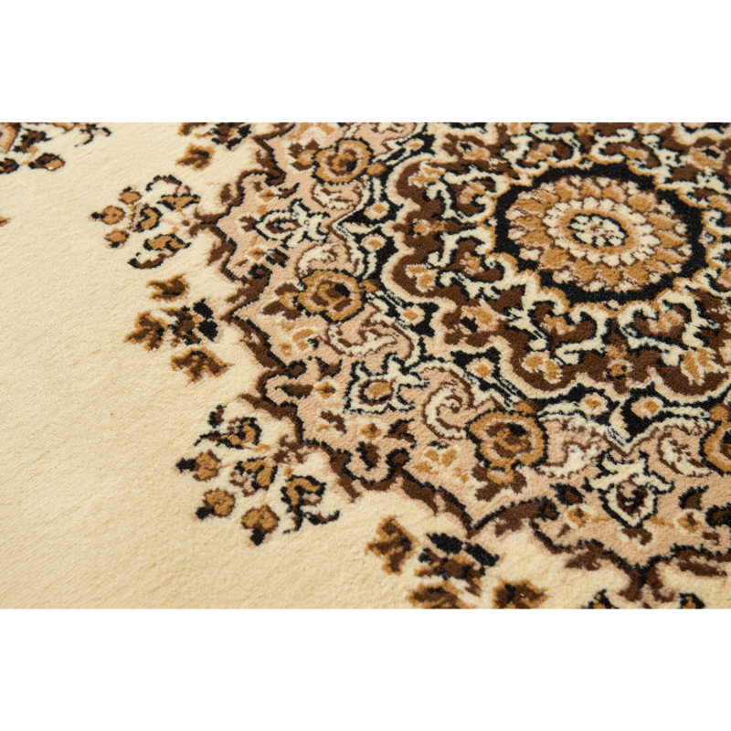 Tapis ivoire Marta, Rectangle 1 pi 11 po x 3 pi 3 po