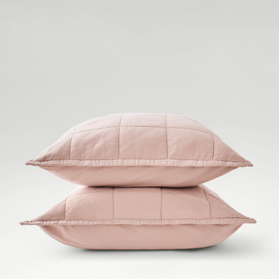Laundered Cotton Cotton Pillow Sham