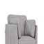 Fauteuil en cuir blanc matias Matias (assemblé)