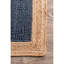 Tapis bleu / naturel Giard-858470446