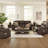 Olara Upholstered 88'' Power Reclining Sofa