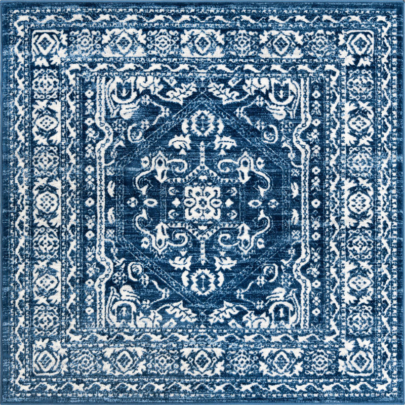 Abri Oriental Indoor Rug, Square 5'3"