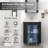 17" Freestanding Corner Single Bathroom Vanity With Ceramic Sink- Mirror Cabinet Not Included-1405152272