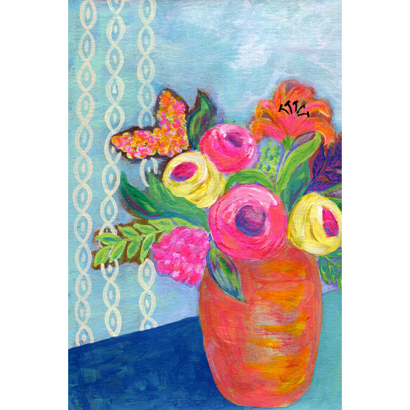 'October Morning' Print on Wrapped Canvas, 18" H x 12" W x 1.5" D