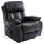 Faux Leather Heated Massage Chair-37674051-37674050