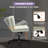 Criss Cross Legged Ergonomic Home Office Desk Chair, Armless Wide Computer Seat Comfy Vanity Chair With Casters-1526392889-1526392886