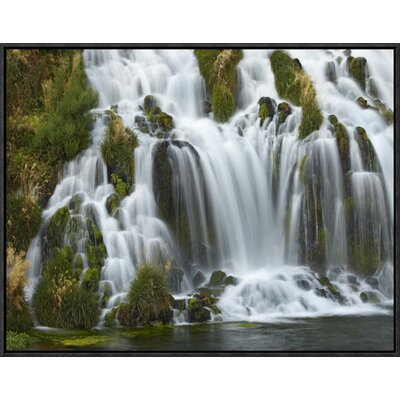 Waterfall, Niagara Springs, Thousand Springs State Park, Idaho by Tim Fitzharris Framed Photographic Print on Canvas -  Global Gallery, GCF-396633-1824-175