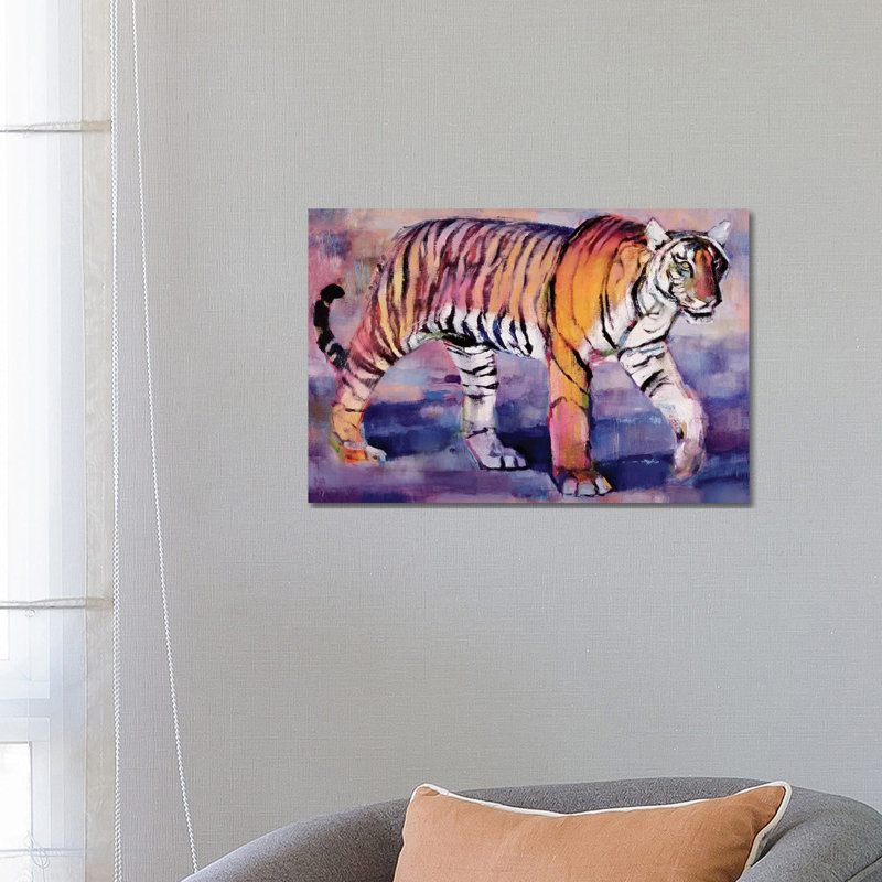 Tigress, Khana, India by Mark Adlington - Wrapped Canvas Print, 66.04 cm H x 45.72 cm W x 1.91 cm D