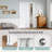 5-Panel Bypass Sliding Closet Doors with Installation Hardware Kit-122103290