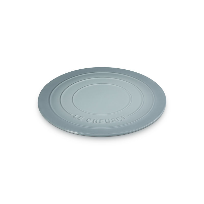 Le Creuset Stoneware Round Pizza Stone, 15", Sea Salt