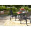 Metal/Solid Wood Outdoor Bench