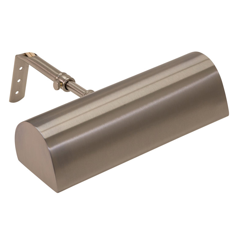 Applique pour tableau 2 lumières à intensité variable, Nickel satiné, H 2,25 po x l 8 po x P 9 po, 25B10 ou 40B10