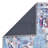 GLN Traditional Collection - Machine Washable Area Rug, Non Slip, Low Pile Chenille Living Room, Bedroom, Kitchen Rug (Blue)-71053317