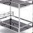 Watts 26 inch Bar Cart in Chrome