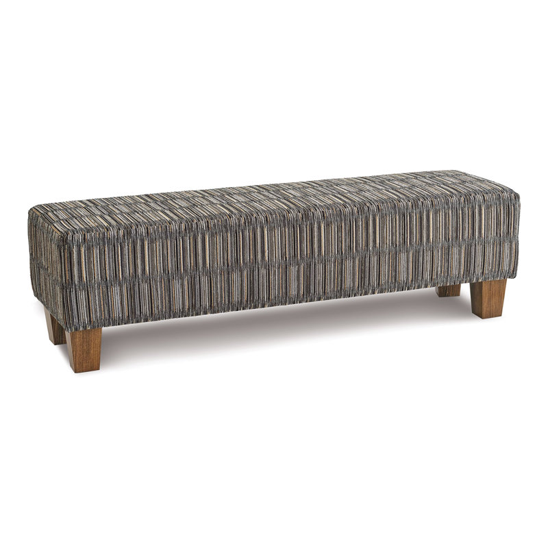 Taos Upholstered Bench, 18" H x 60" W x 17" D