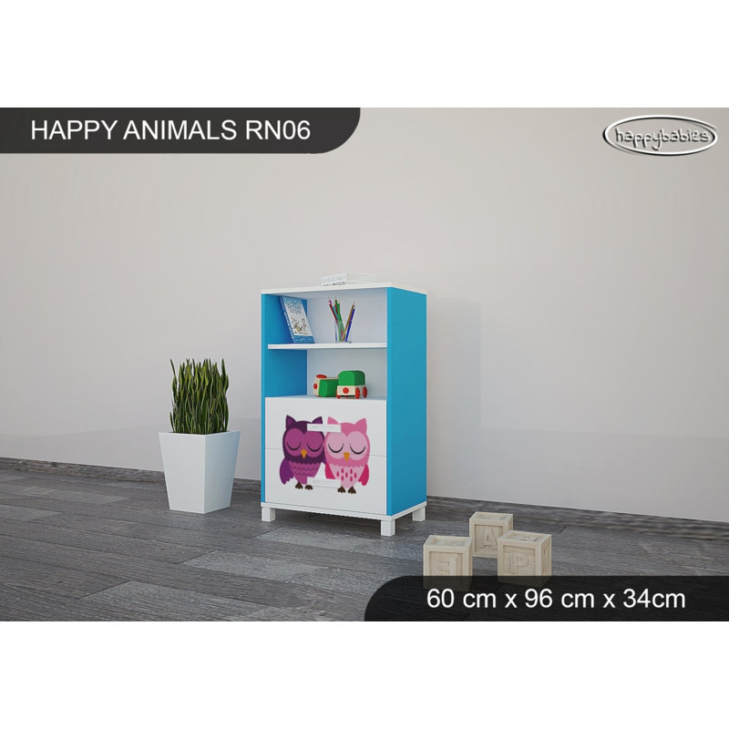 60cm W Kids Cube, Blue