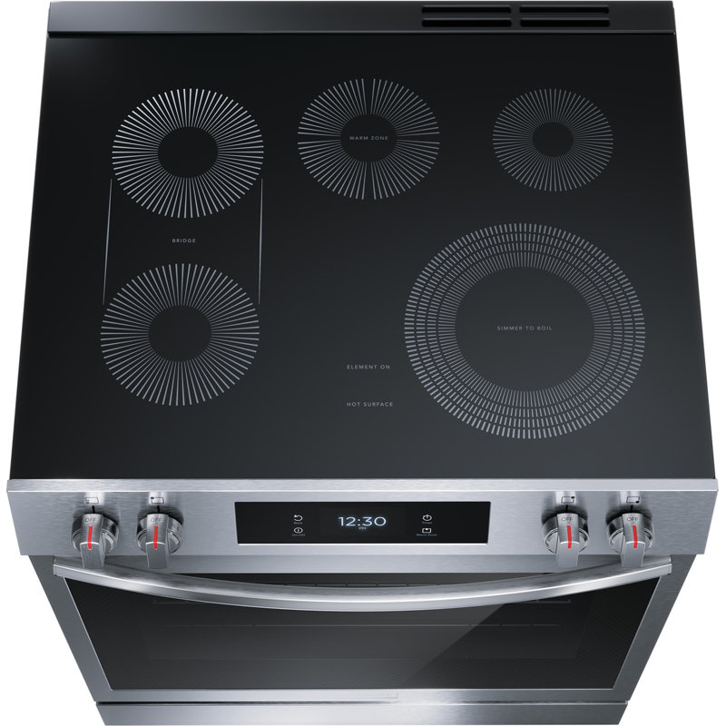 Frigidaire 30" Stainless Steel Front Control Electric Range