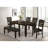 Casual Rectangle Dining Table Solid Wood