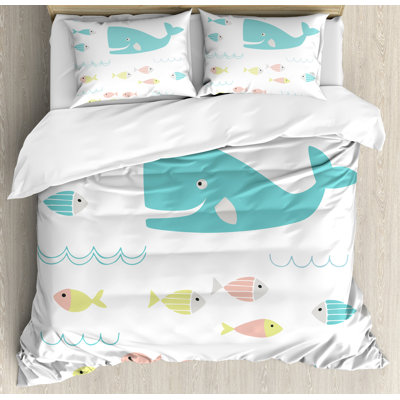 Whale Quilt Set