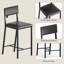 Dining Room Table With 2 Upholstered Chairs-1842681443