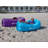 Inflatable Lounger Great for Camping and Hikes with Attached Travel Bag Camping Chair