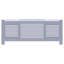 Housse de radiateur avec tablette de rangement supérieure Sarabia-91463925-91463926