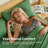 4 Piece Full Size Sheet Set, 100% Rayon Derived from Bamboo Sheet Set, Cooling & Breathable, Luxury Silky Soft, Deep Pocket up to 16", Green-122872002-122871997