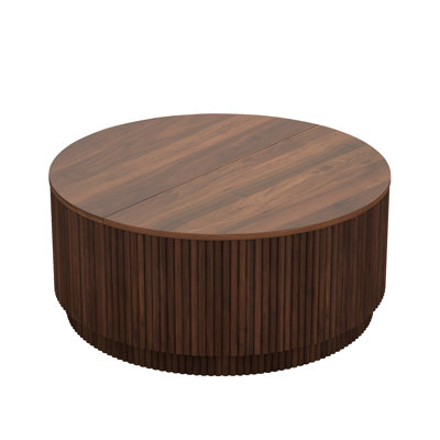 31.49" Round Storage Coffee Table