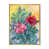 Toile avec cadre flottant or