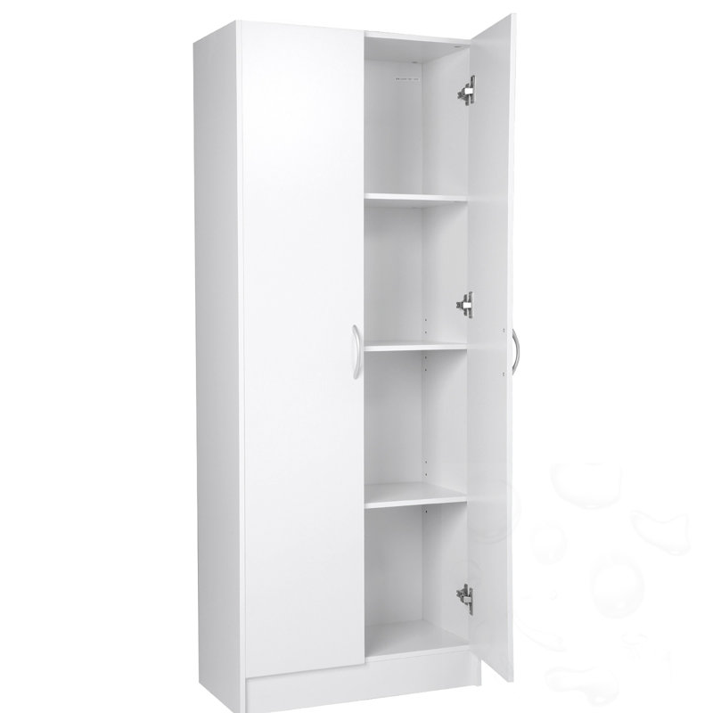 Pantry Cabinet with Doors and Shelves