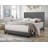 Dasjia Nailhead Trim Upholstered Bed in Gray-1763815358