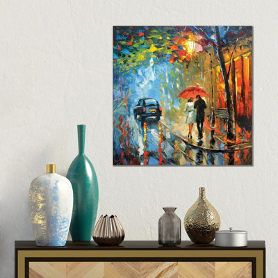 September Rain by Dmitry Spiros - Gallery-Wrapped Canvas Giclée on Canvas